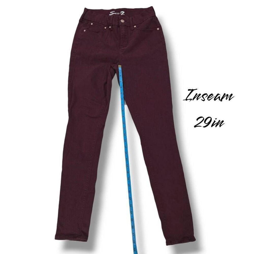 Seven7 Tummyless Skinny Jeans(A061)-Size 4 for Women - Picture 7 of 9